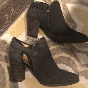 Franco Sarto Suede Bootie Size 8